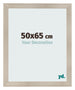 Photo Frame 50x65cm Oak Rustic MDF Pisa Front Size | Yourdecoration.com