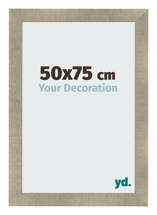 Photo Frame 50x75cm Gold Vintage MDF Pisa Front Size | Yourdecoration.com