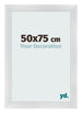 Photo Frame 50x75cm Silver Black Swept MDF Pisa Front Size | Yourdecoration.com