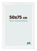 Photo Frame 50x75cm White Vintage MDF Pisa Front Size | Yourdecoration.com