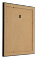Photo Frame 55x55cm Black Silver Polished MDF Pisa Back Oblique | Yourdecoration.com