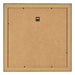 Photo Frame 55x55cm Black Silver Polished MDF Pisa Back | Yourdecoration.com