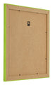Photo Frame 55x55cm Green MDF Pisa Back Oblique | Yourdecoration.com
