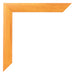 Photo Frame 55x55cm Orange MDF Pisa Detail Corner | Yourdecoration.com