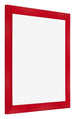 Photo Frame 55x55cm Red MDF Pisa Front Oblique | Yourdecoration.com