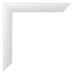 Photo Frame 55x55cm Silver Black Swept MDF Pisa Detail Corner | Yourdecoration.com