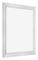 Photo Frame 55x55cm Silver Black Swept MDF Pisa Front Oblique | Yourdecoration.com