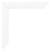Photo Frame 55x55cm White Vintage MDF Pisa Detail Corner | Yourdecoration.com