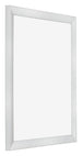 Photo Frame 55x65cm Silver Black Swept MDF Pisa Front Oblique | Yourdecoration.com