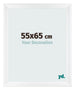 Photo Frame 55x65cm White Vintage MDF Pisa Front Size | Yourdecoration.com