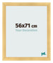 Photo Frame 56x71cm Gold Vintage MDF Pisa Front Size | Yourdecoration.com