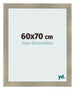 Photo Frame 60x70cm Gold Vintage MDF Pisa Front Size | Yourdecoration.com