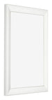 Photo Frame 60x80cm White Vintage MDF Pisa Front Oblique | Yourdecoration.com