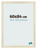 Photo Frame 60x84cm Sonoma Oak MDF Pisa Front Size | Yourdecoration.com