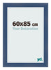 Photo Frame 60x85cm Dark Blue Swept MDF Pisa Front Size | Yourdecoration.com
