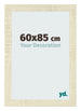 Photo Frame 60x85cm Sonoma Oak MDF Pisa Front Size | Yourdecoration.com