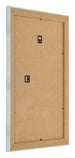 Photo Frame 60x90cm Aluminum Brushed MDF Pisa Back Oblique | Yourdecoration.com