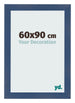 Photo Frame 60x90cm Dark Blue Swept MDF Pisa Front Size | Yourdecoration.com