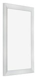 Photo Frame 60x90cm Silver Black Swept MDF Pisa Front Oblique | Yourdecoration.com