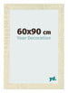 Photo Frame 60x90cm Sonoma Oak MDF Pisa Front Size | Yourdecoration.com