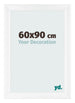 Photo Frame 60x90cm White Vintage MDF Pisa Front Size | Yourdecoration.com