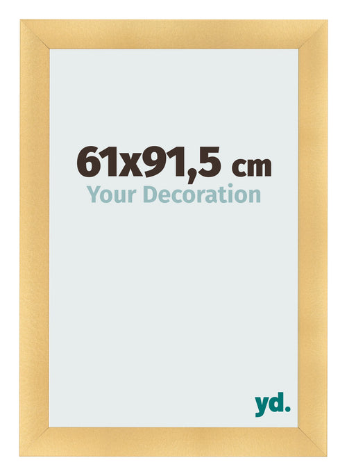 Photo Frame 61x91 5cm Gold Vintage MDF Pisa Front Size | Yourdecoration.com