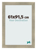 Photo Frame 61x91 5cm Gold Vintage MDF Pisa Front Size | Yourdecoration.com