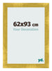 Photo Frame 62x93cm Gold Vintage MDF Pisa Front Size | Yourdecoration.com