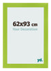 Photo Frame 62x93cm Green MDF Pisa Front Size | Yourdecoration.com