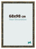 Photo Frame 68x98cm Blue Gold Melange MDF Pisa Front Size | Yourdecoration.com