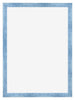 Photo Frame 68x98cm Clear Blue Swept MDF Pisa Front | Yourdecoration.com