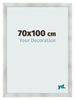 Photo Frame 70x100cm Aluminum Brushed MDF Pisa Front Size | Yourdecoration.com