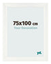 Photo Frame 75x100cm White Vintage MDF Pisa Front Size | Yourdecoration.com