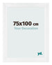 Photo Frame 75x100cm White Vintage MDF Pisa Front Size | Yourdecoration.com