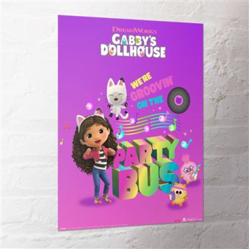 Poster Gabbys Doll House Party Bus 40x50cm MPP2501422 2 | Yourdecoration.com