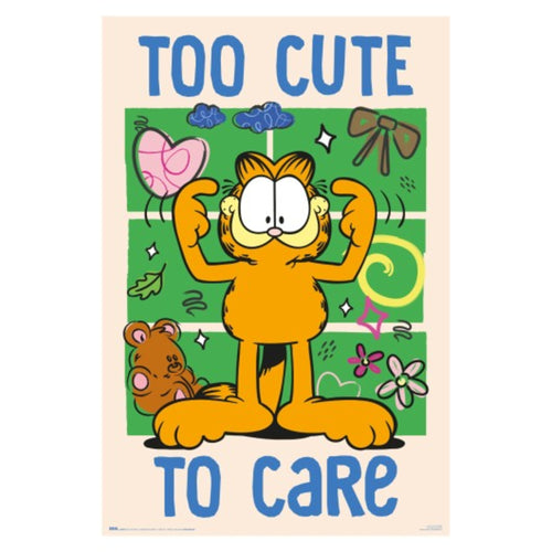 Poster Garfield To Cute To Care 61x91 5cm GPE5969 | Yourdecoration.com