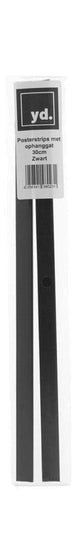 Poster Hanger Black 30cm with Pre drilled hole | Yourdecoration.com