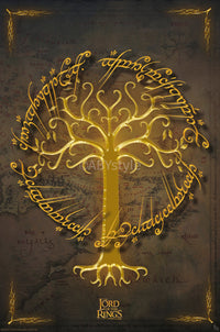Poster Lord Of The Rings White Tree 61x91 5cm Abystyle GBYDCO655 | Yourdecoration.com