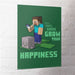 Poster Minecraft Grow Your Happinenss 40x50cm MPP2402265 2 | Yourdecoration.com