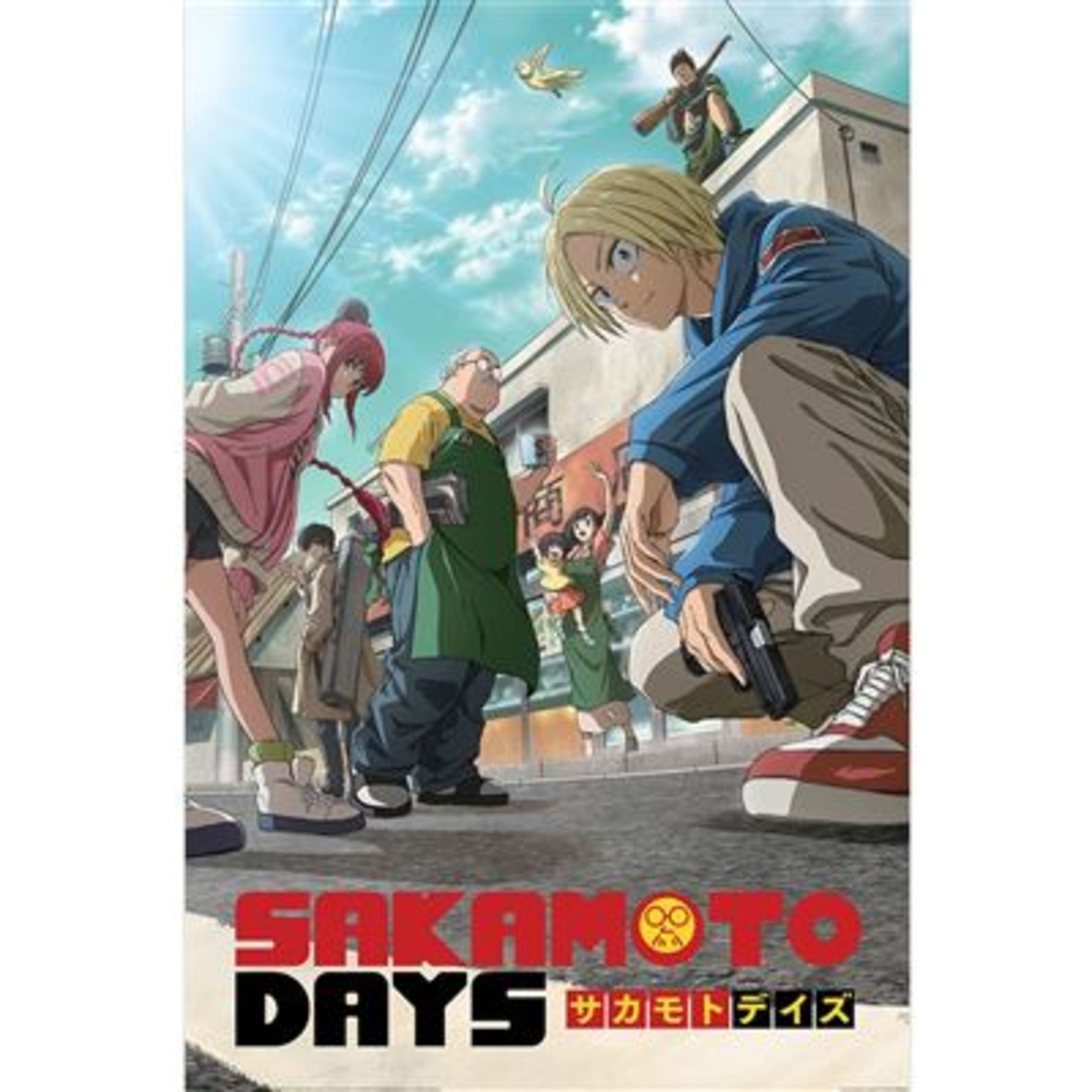 Sakamoto Days - Key Art Poster 61x91,5cm | Yourdecoration.com