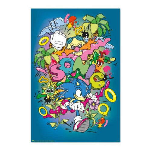 Poster Sonic Pop 61x91 5cm GPE5970 | Yourdecoration.com