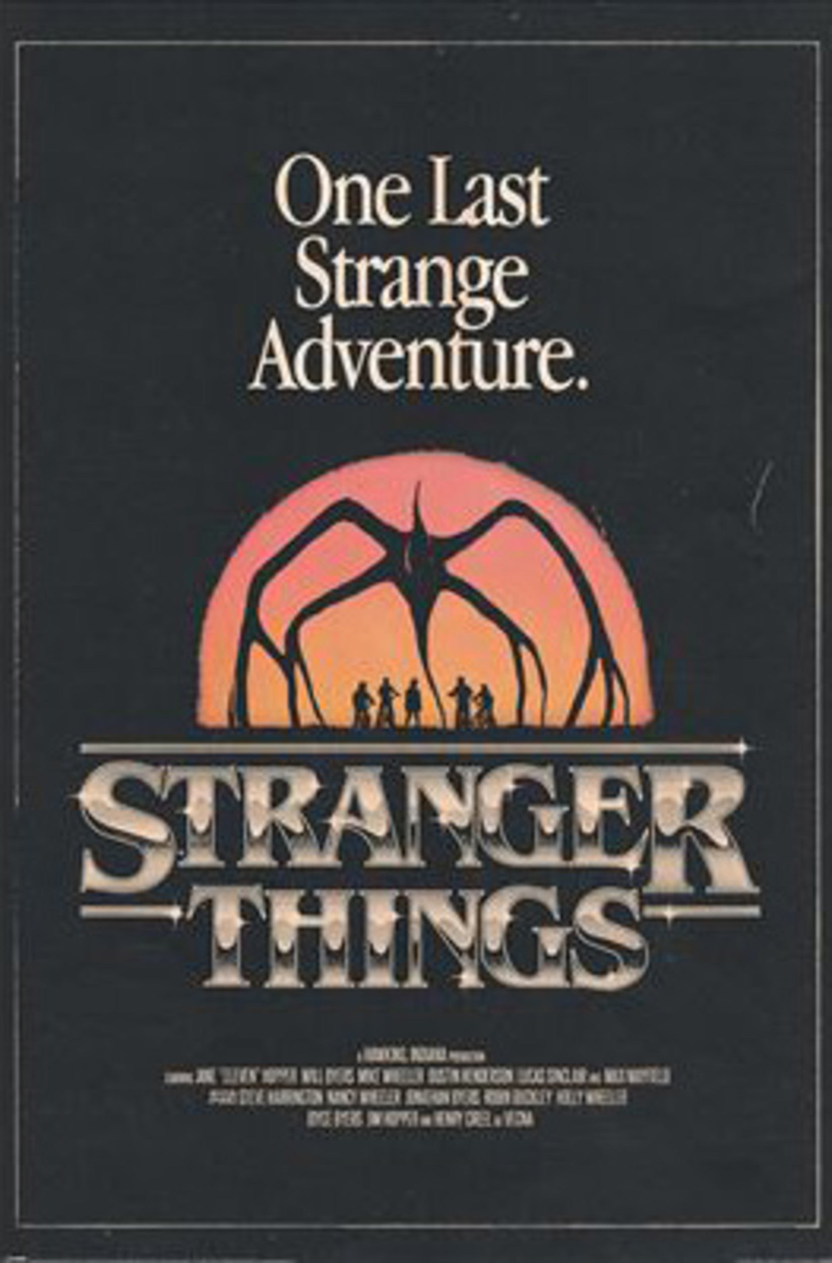 Stranger Things 5 - The Mind Flyer Poster 61x91,5cm