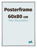 Posterframe 60x80cm Silver Plastic Paris Size | Yourdecoration.com