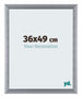 Tucson Aluminium Photo Frame 36x49cm Silver Brushed Front Size | Yourdecoration.com