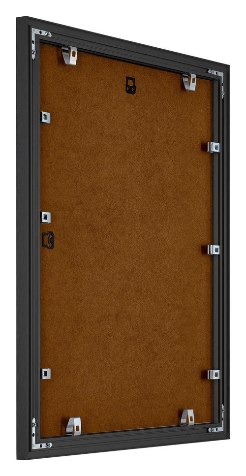 Tucson Aluminium Photo Frame 70x90cm Black Brushed Back Oblique | Yourdecoration.com