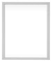 Virginia Aluminium Photo Frame 25x30cm White Front | Yourdecoration.com