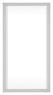 Virginia Aluminium Photo Frame 45x80cm White Front | Yourdecoration.com