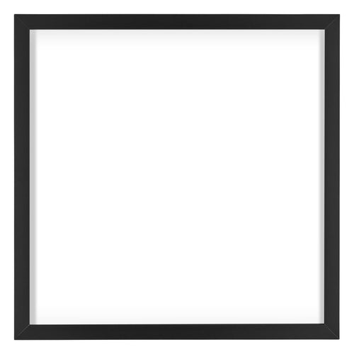 Virginia Aluminium Photo Frame 50x50cm Black Front | Yourdecoration.com