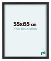 Virginia Aluminium Photo Frame 55x65cm Black Front Size | Yourdecoration.com