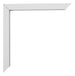 Virginia Aluminium Photo Frame 68x98cm White Corner | Yourdecoration.com